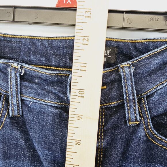 Judy Blue Jeans Women's 7/28 Blue Skinny Fit High Rise Stretchy Medium‎ Wash Zip - Picture 9 of 11